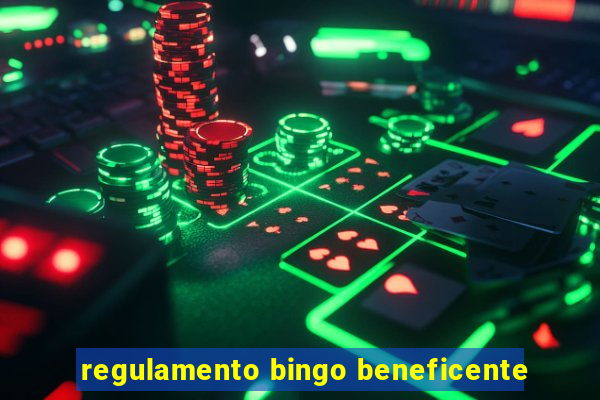 regulamento bingo beneficente